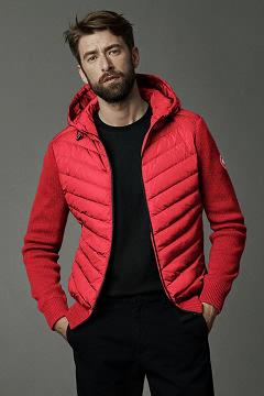 Chamarras Canada Goose Hombre Mexico - HyBridge Prendas De Punto Rojos SI7582906